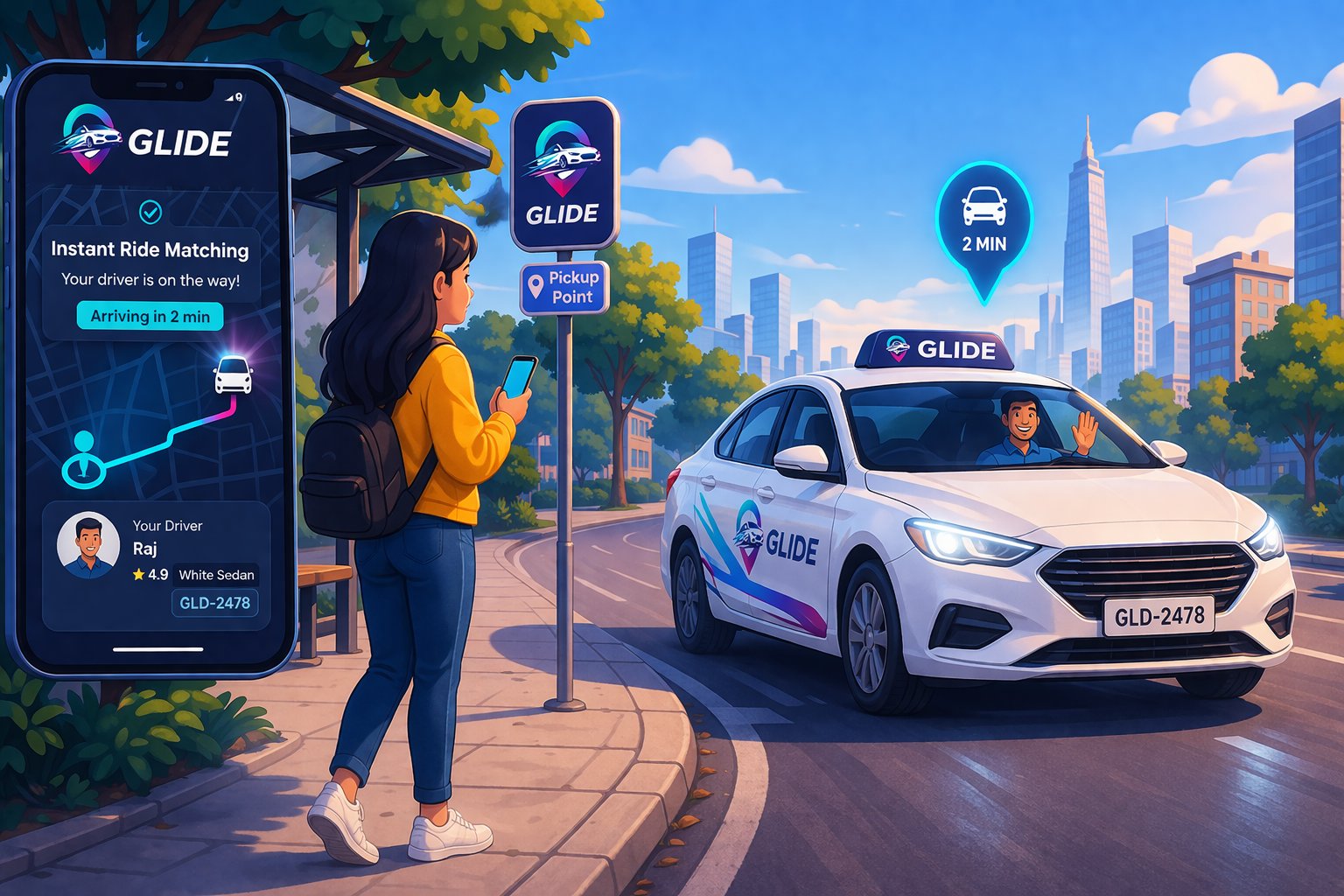 Glide Instant Ride Matching